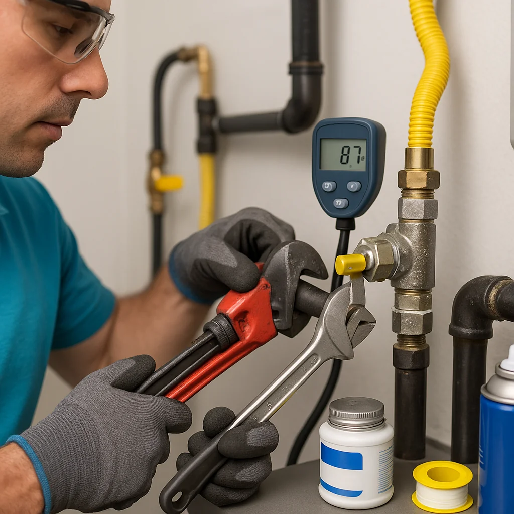 Plumbing Services gas line installation & repair services - Riverside