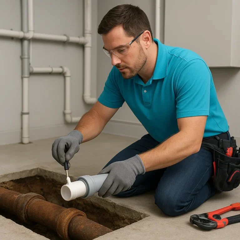 Sewer line repair & replacement