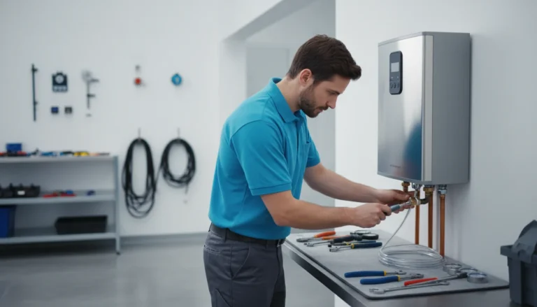 Tankless water heater services