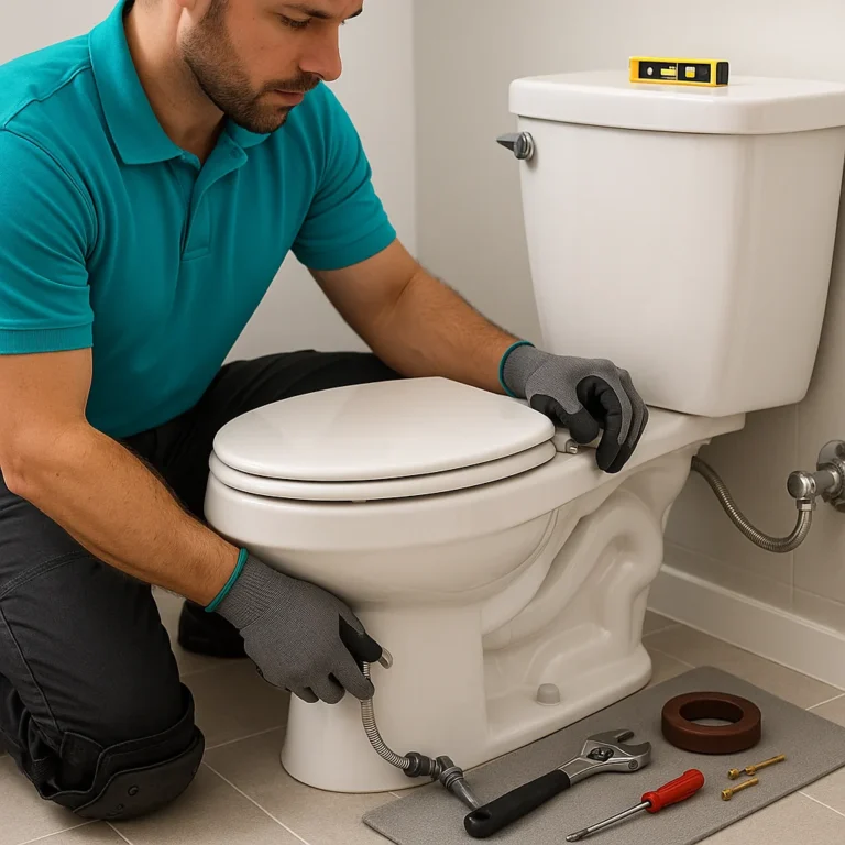 Toilet repair & installation