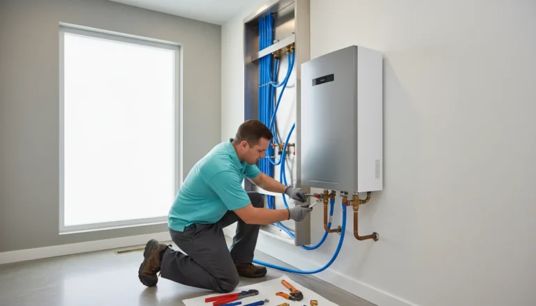Water heater installation